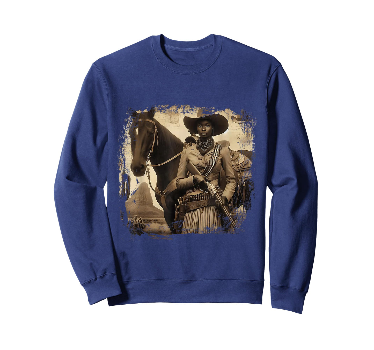 Melanin Cowgirl Swag Cowgirls Black History African T-Shirt