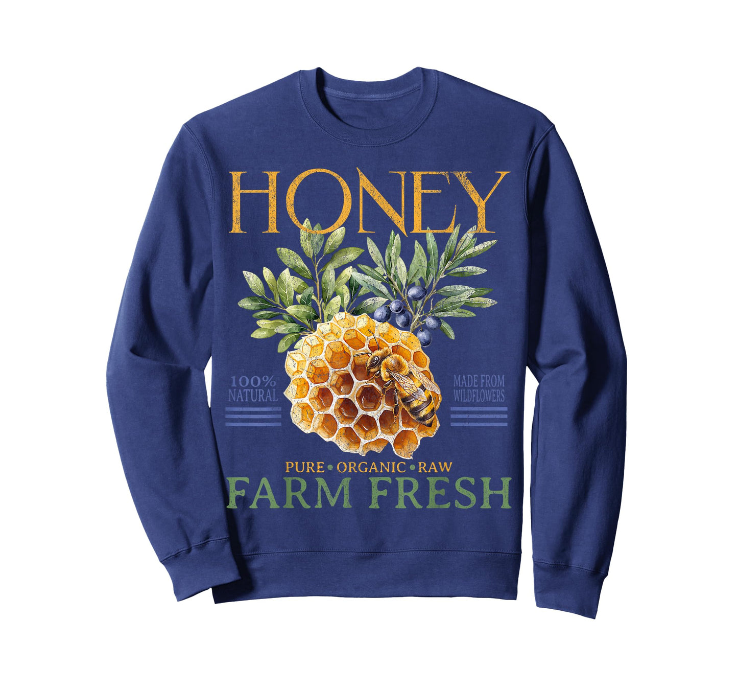 Farm Fresh Sweet Honey Locally Homegrown Farmer's Market T-Shirt