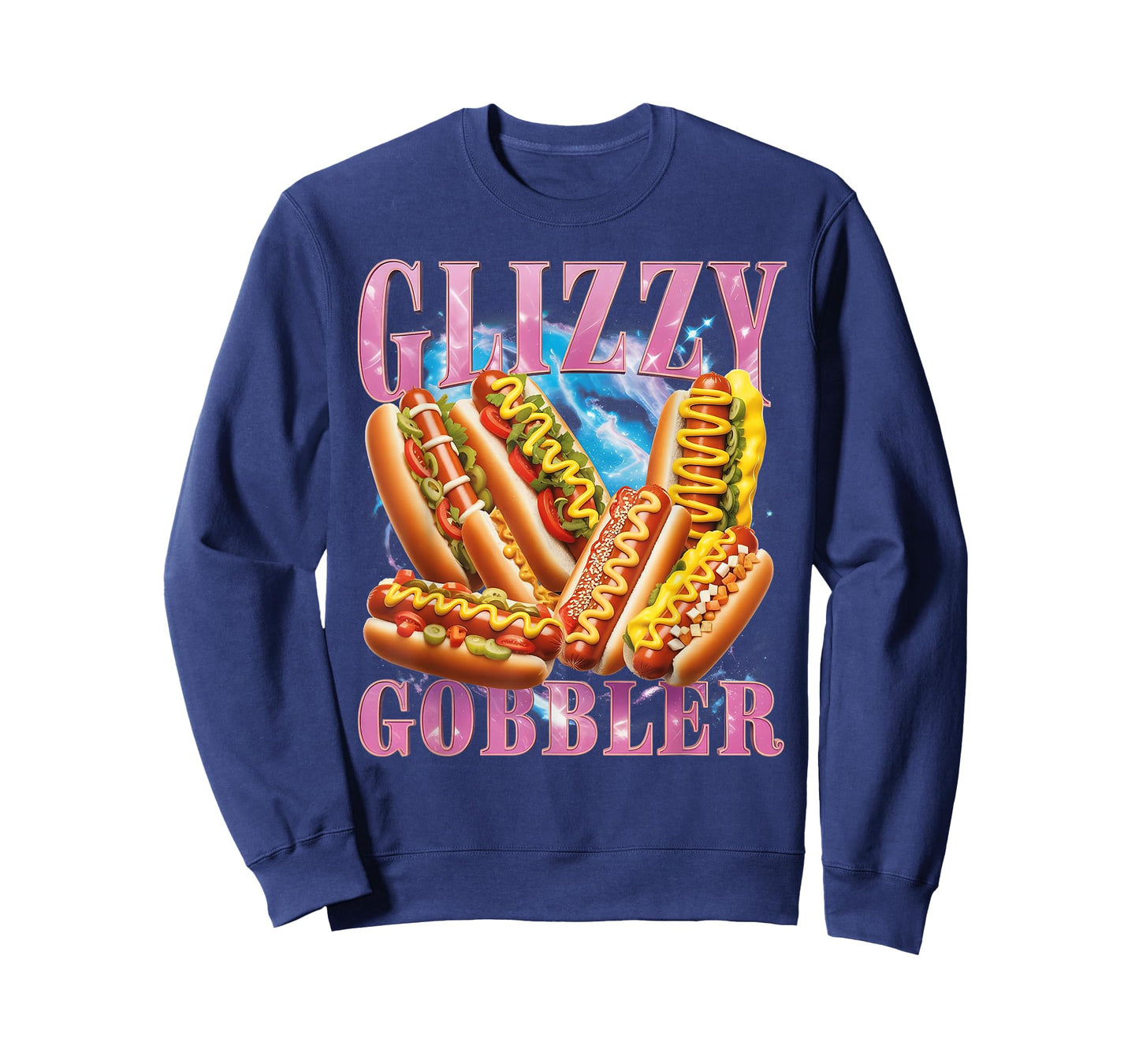 Funny Glizzy Gobbler Meme Hilarious Hot Dog Glizzy Lovers Men Women T-Shirt