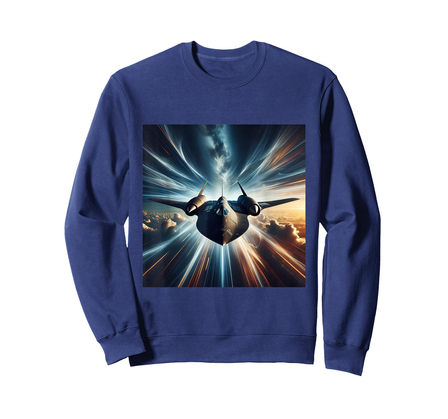 SR 71 Blackbird Fighter Jet Military Aircraft T-Shirt