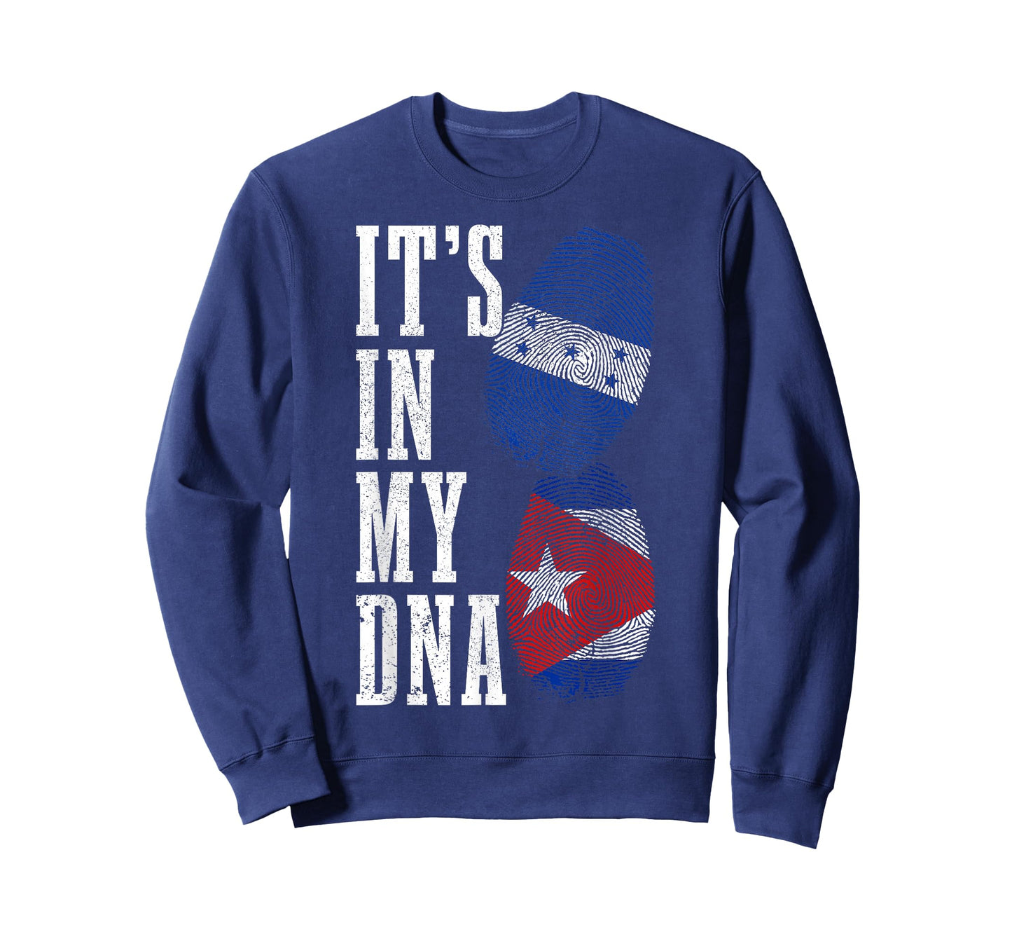 Honduras Cuba In My DNA Cuban Honduran Flag Pride Heritage T-Shirt