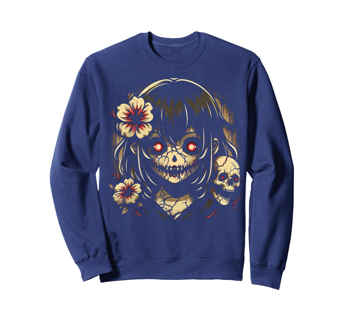 Horror Anime Manga Japanese Scary Kawaii Anime Goth T-Shirt