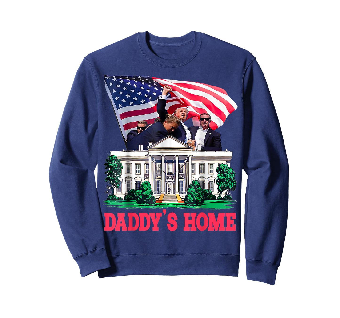 TRUMP DADDY'S HOME Bye Joe Biden Drops Out run for election T-Shirt