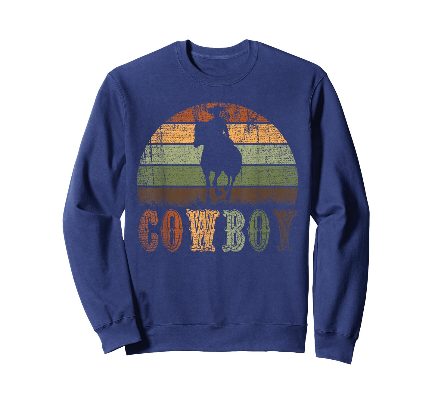 Retro Horseback Riding Rodeo Western Line Dance Horse Cowboy T-Shirt