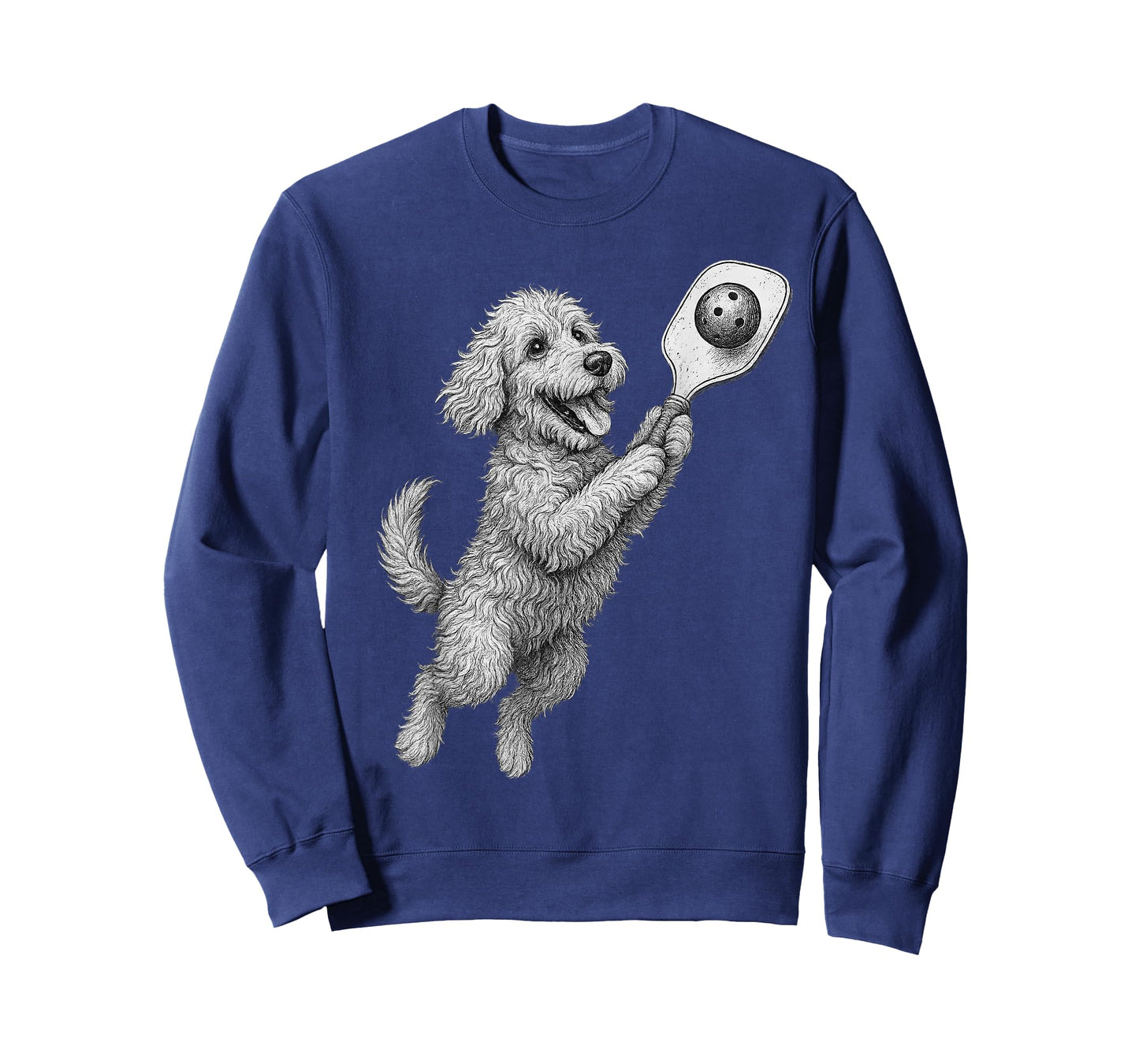 Goldendoodle Playing Pickleball Sports Dog Lover T-Shirt