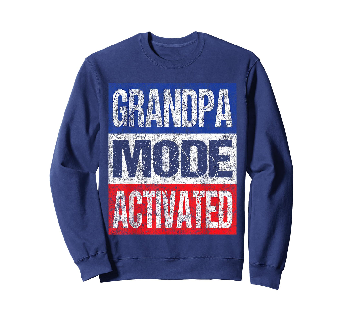 Grandpa Mode Activated - Patriotic 1st Time Grandpa T-Shirt for Men