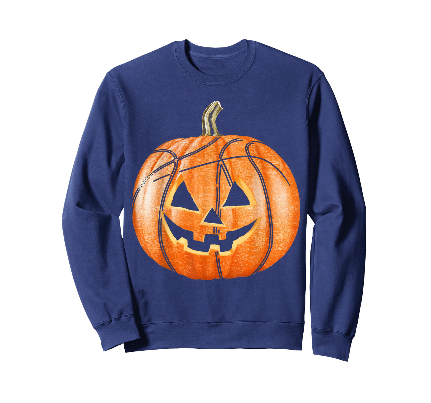 Funny Spooky Pumpkin Basketball Player Women Men Halloween T-Shirt