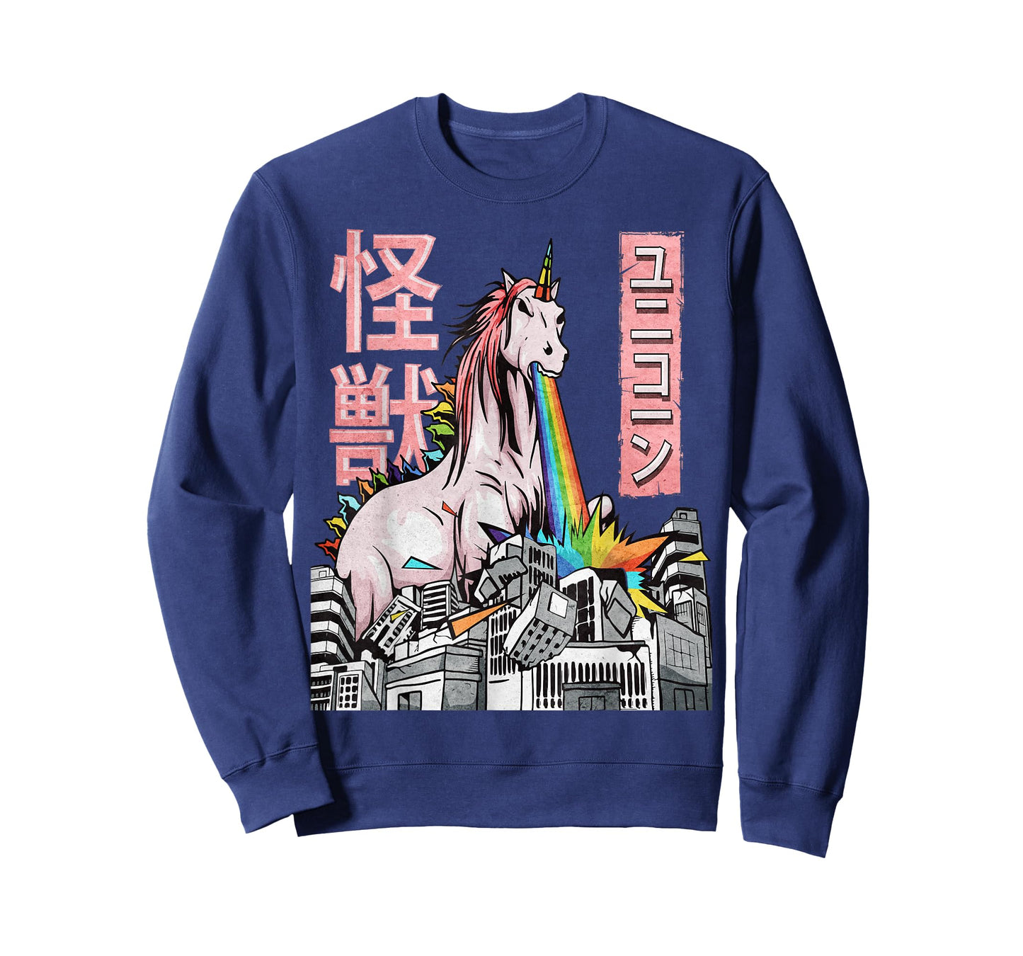 Kaiju Unicorn Japanese Monster Unicorn Anime Merch Manga T-Shirt