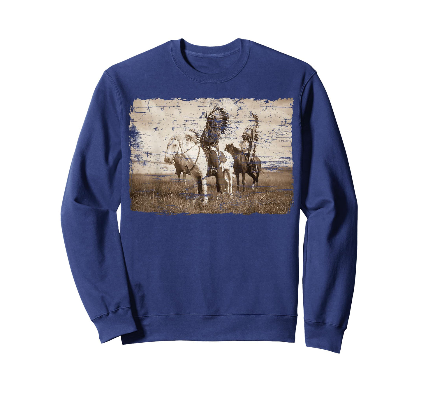 Native American Chief Head Indians Warbonnets Headdress T-Shirt