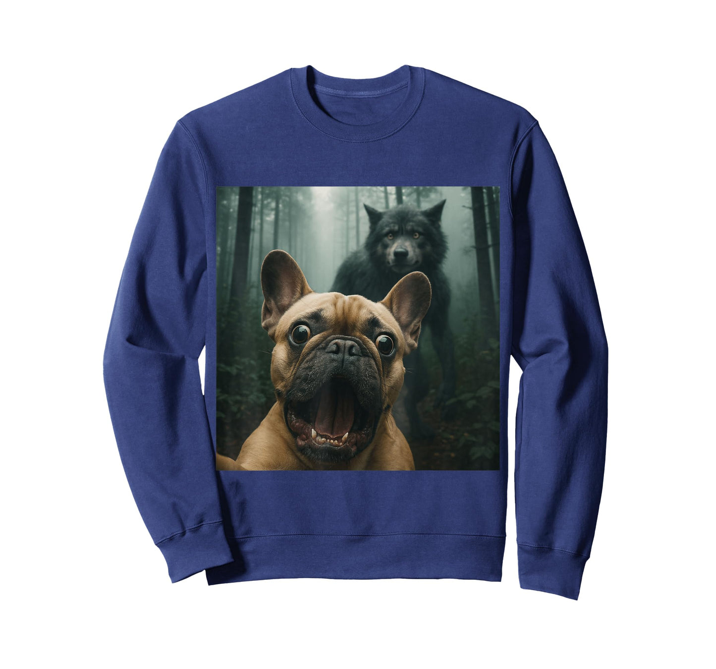 Frenchie Werewolf Funny Dog T-Shirt