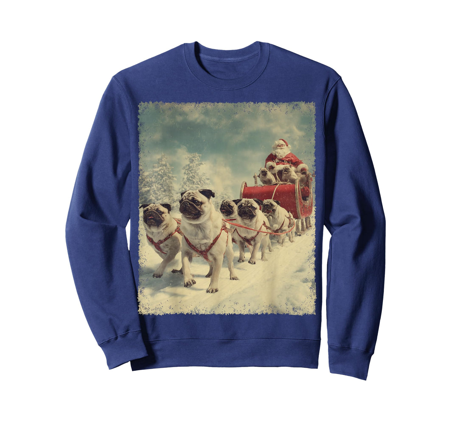 Pug Dog Christmas T-Shirt