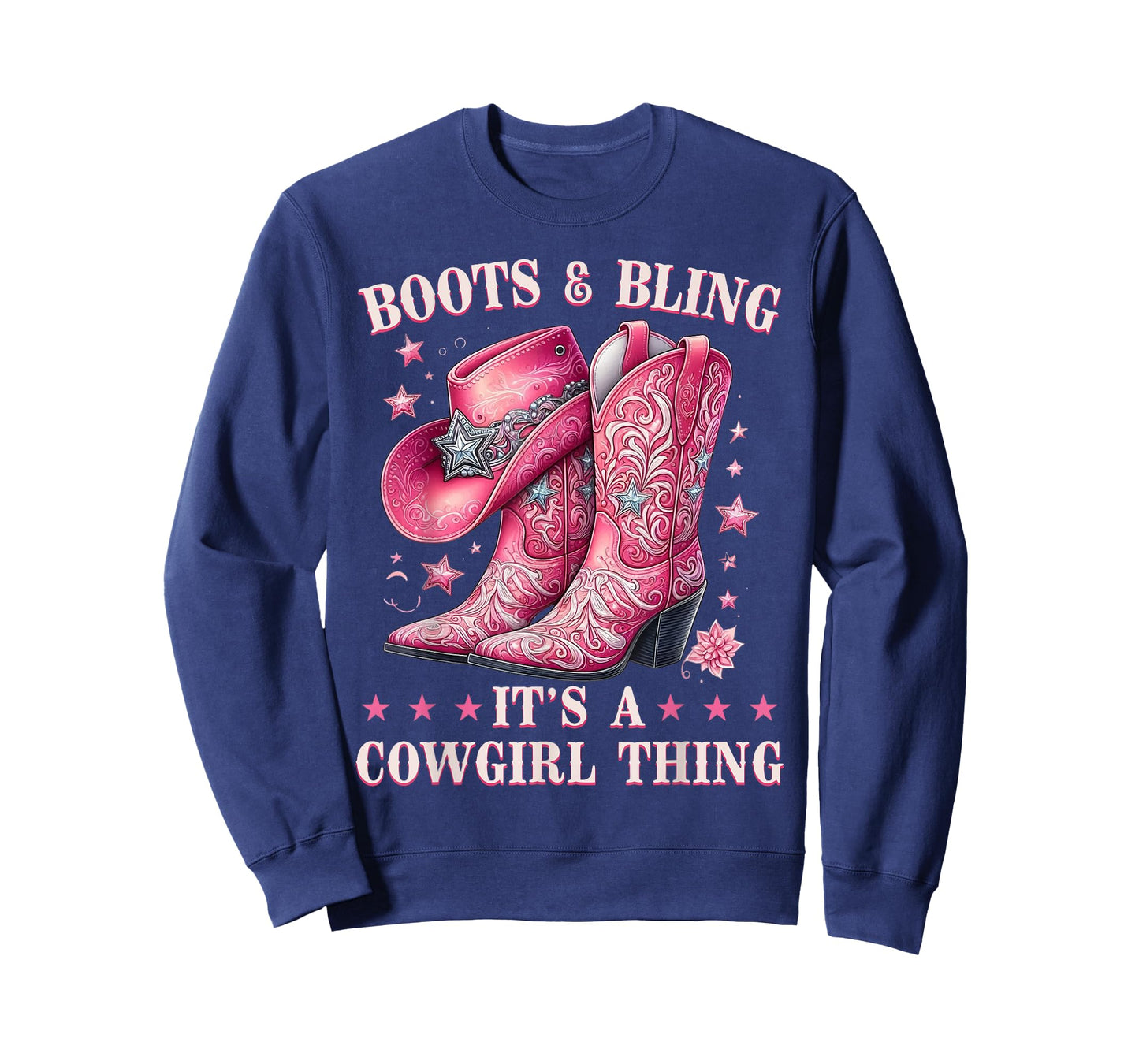 Boots n Bling Its a Cowgirl Thing Black Cowgirl Melanin T-Shirt