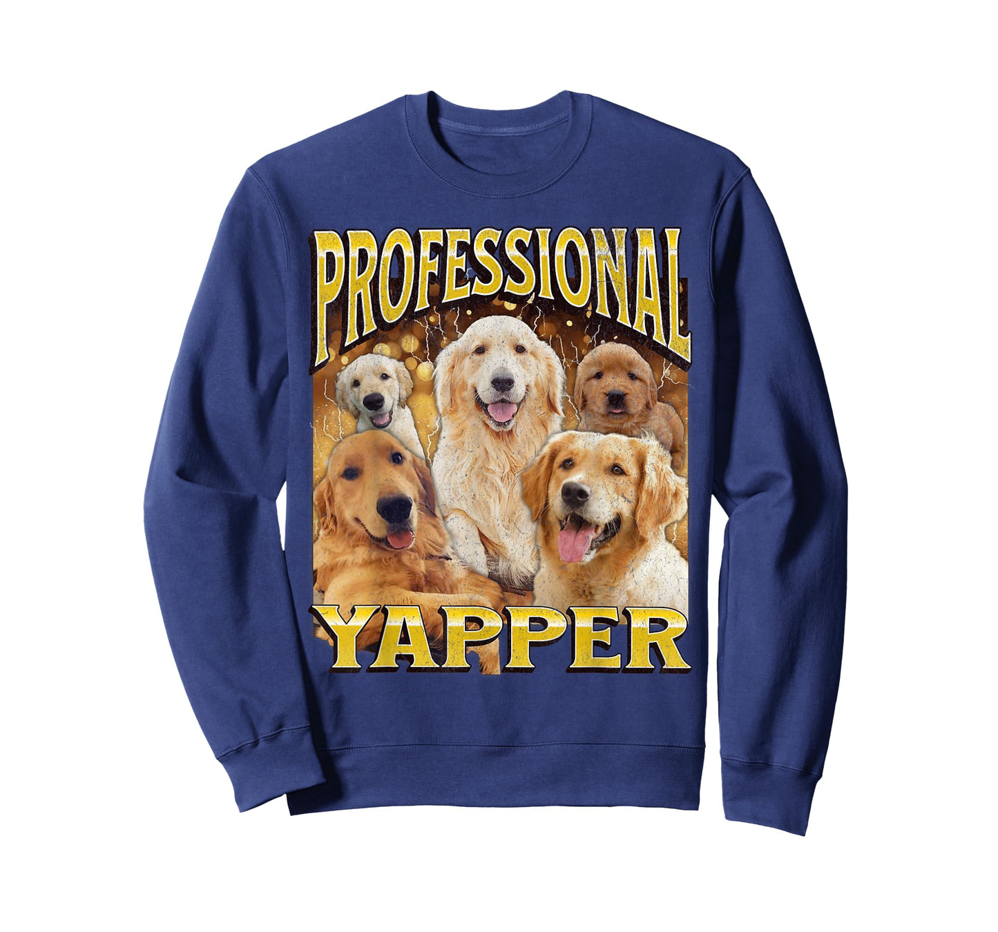 Professional Yapper Funny Dog Meme Bootleg Graphic T-Shirt for Men Women