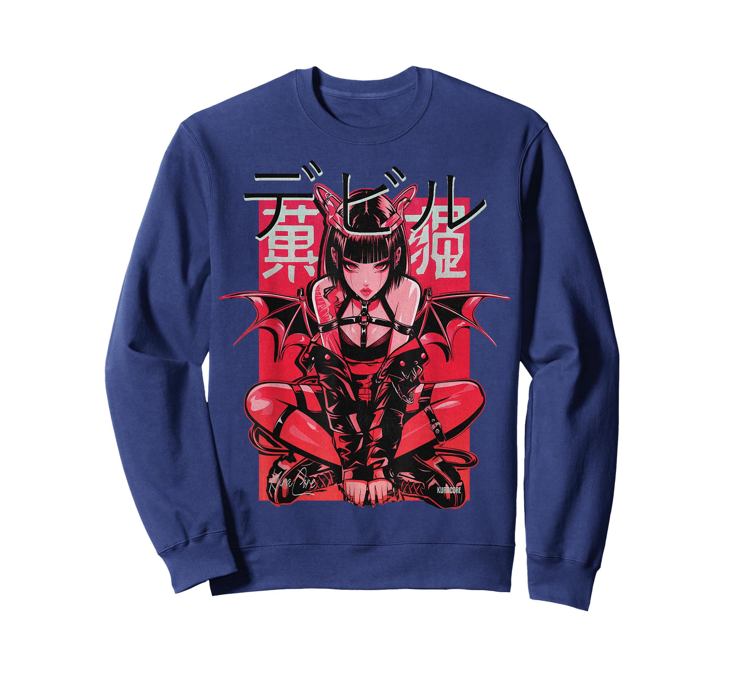 Japan Streetwear Cyberpunk Y2K Techwear Retro Manga Anime T-Shirt