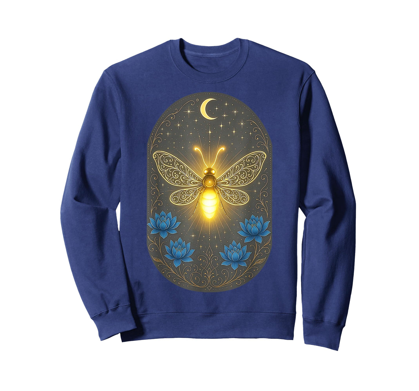 Luminous Firefly Art for Nature Lovers Night Sky Enthusiasts T-Shirt