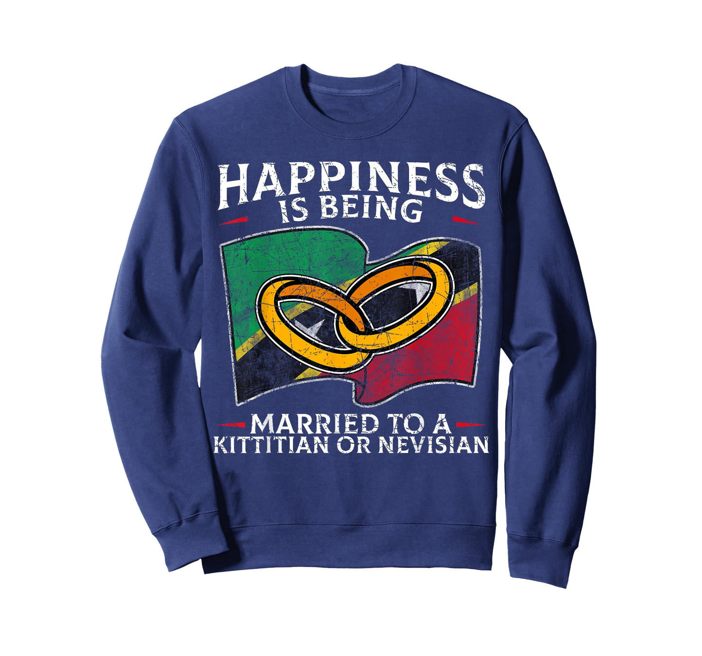 Saint Kitts and Nevis Marriage Kittitian or Nevisian Married T-Shirt