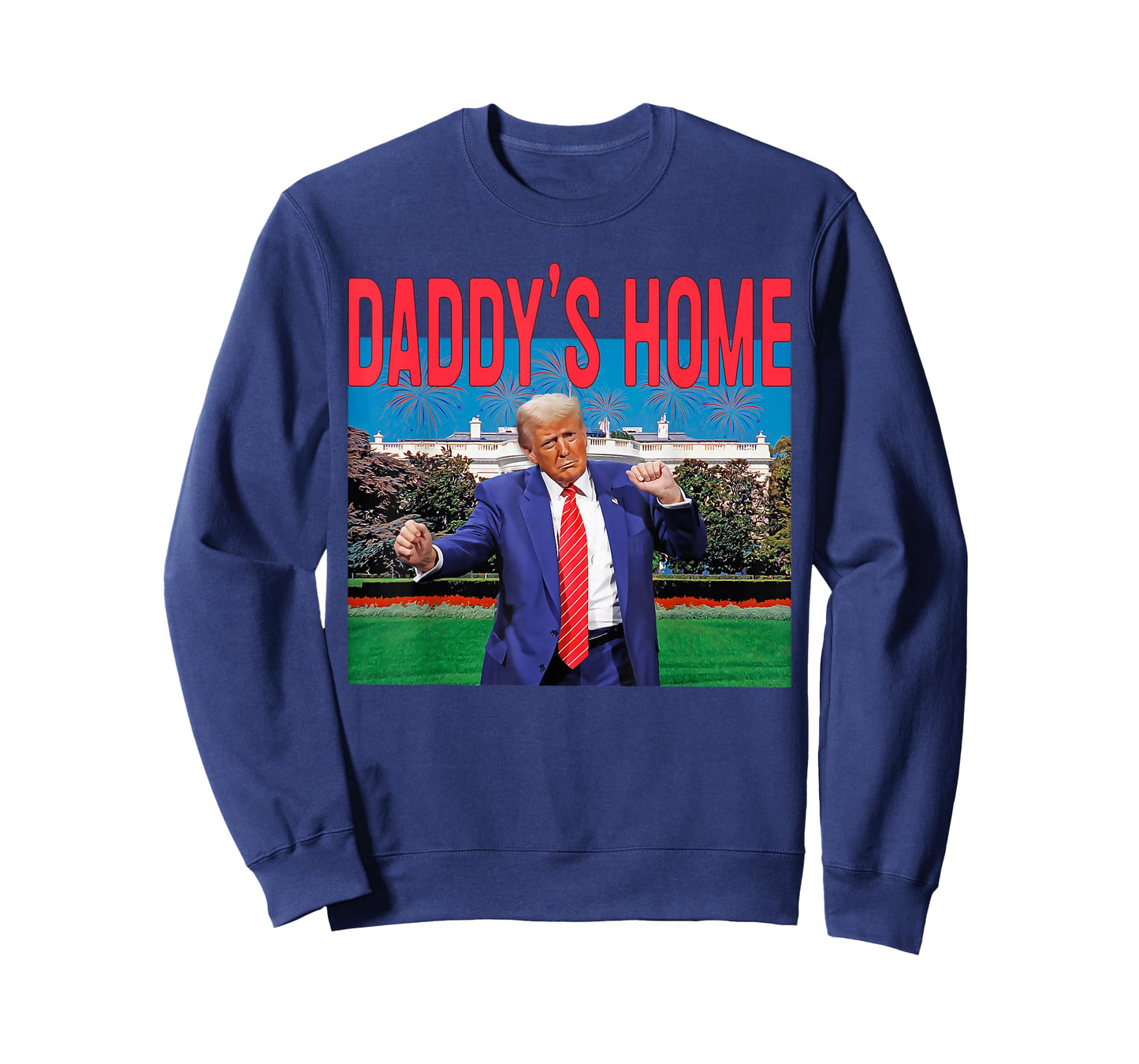Daddy's Home Trump Pink Trump 2024 Take America Back T-Shirt