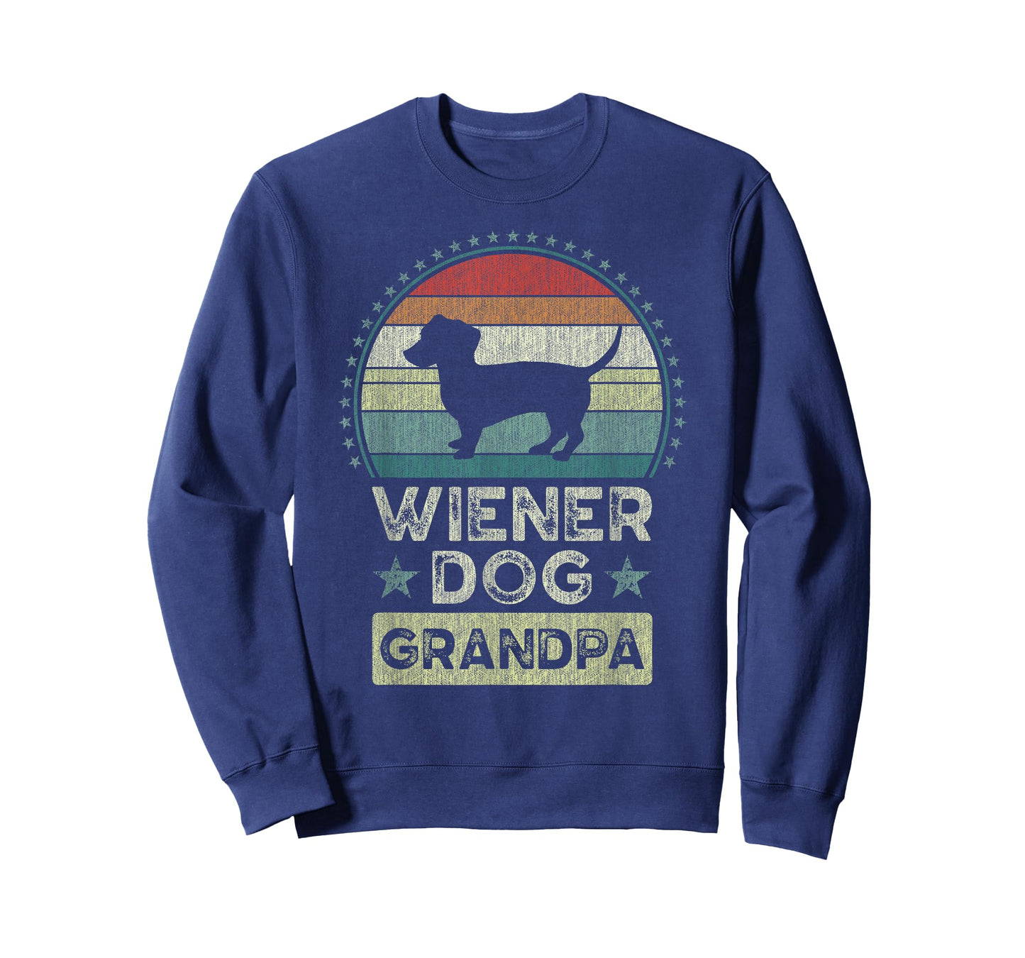 Wiener Dog Grandpa, Father's Day, Dachshund, Grandfather T-Shirt