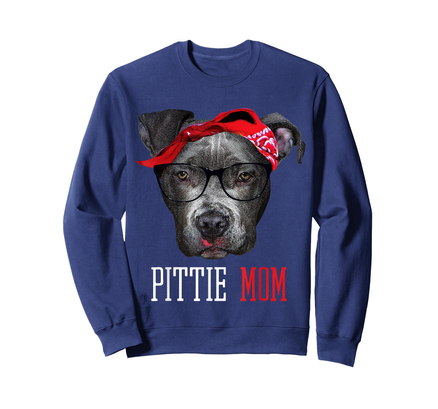 Pittie Mom Pitbull Dog Lovers Mothers Day Women T-Shirt