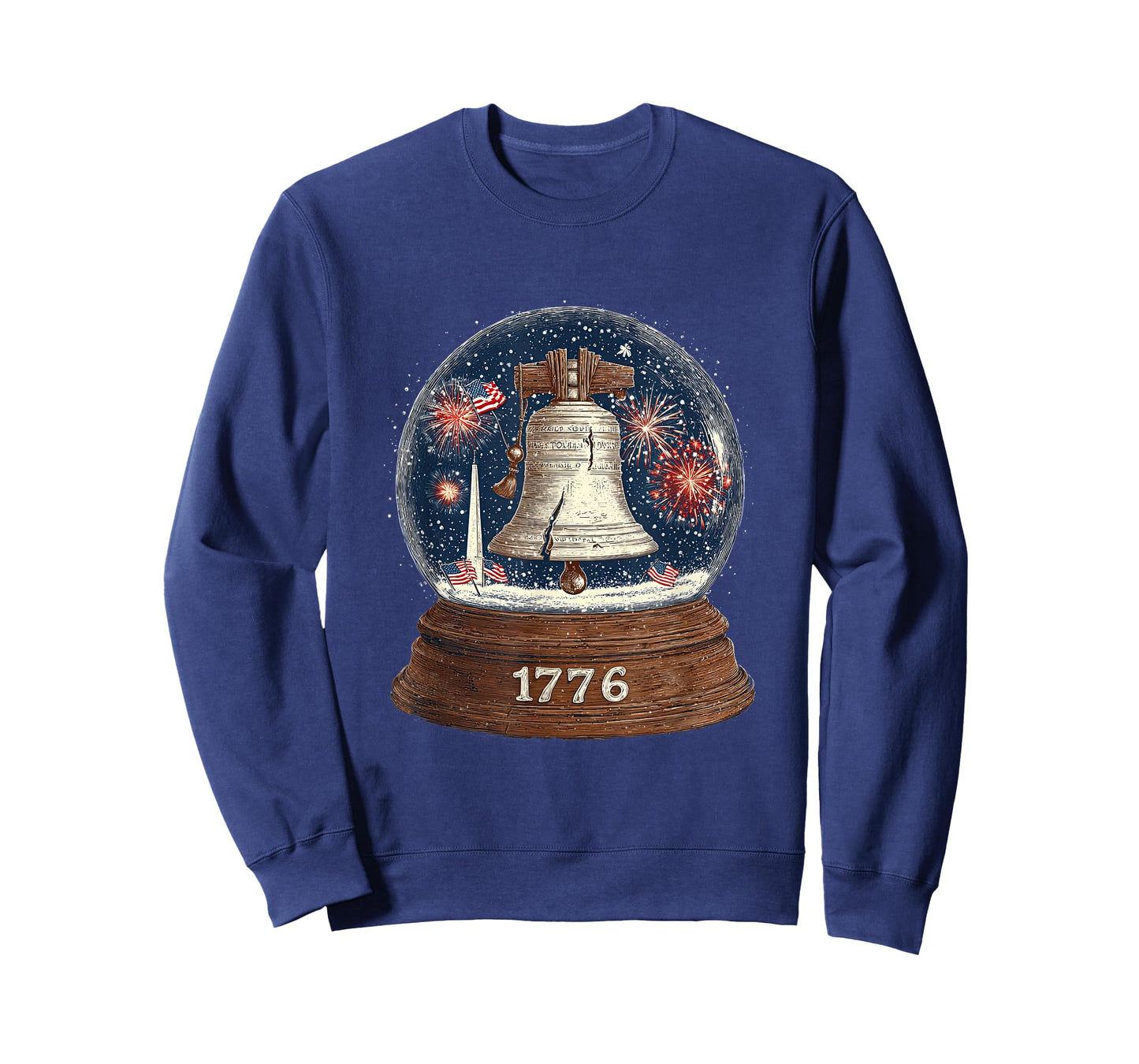 Amazing 1776 Bell in Snow Globe Look T-Shirt