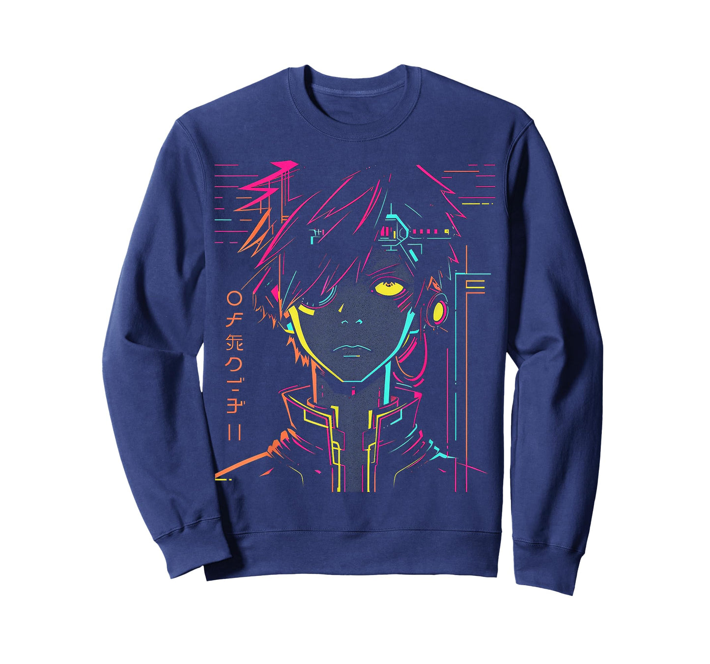 Anime Manga Motif Colorful Illustration Anime T-Shirt