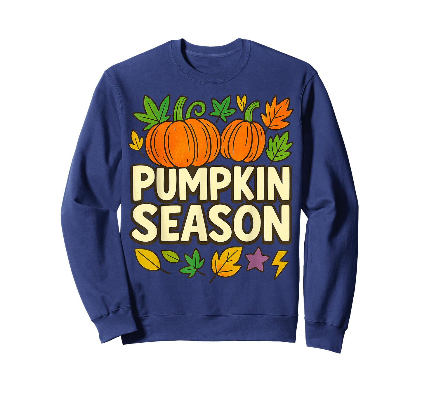 Pumpkin Season Thanksgiving Coquette Bow Autumn Fall Leaves T-Shirt