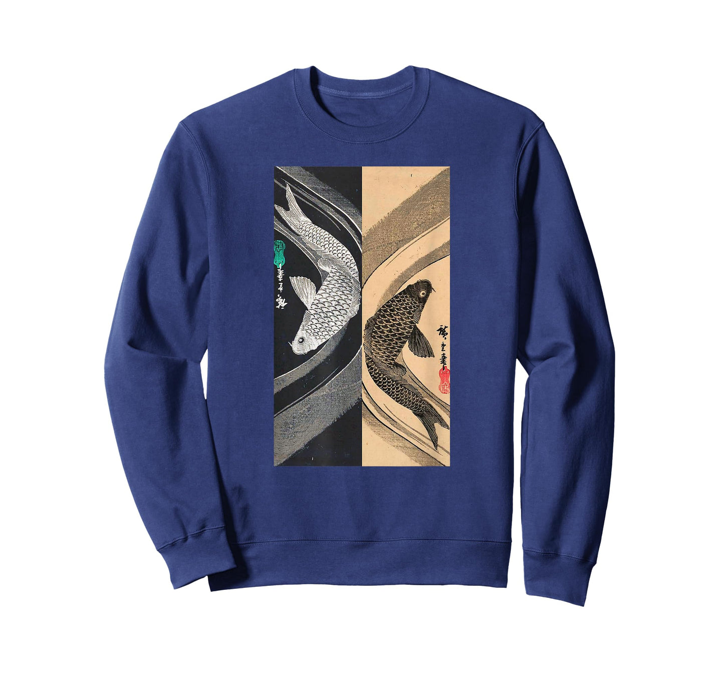 Japanese Art Fish Graphic Design 3 T-Shirt