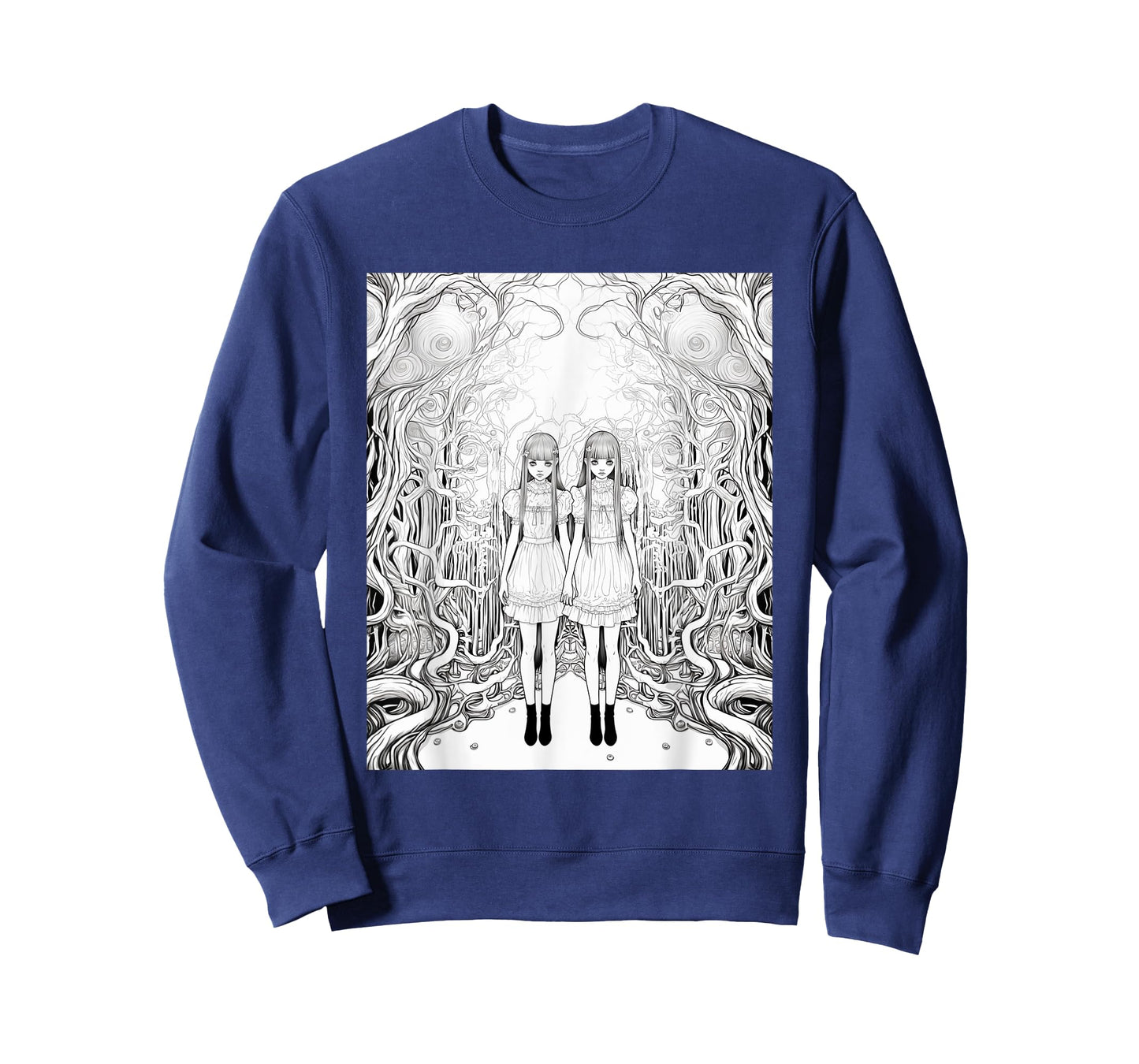 Manga Anime Demon Girl Beauty Horror T-Shirt
