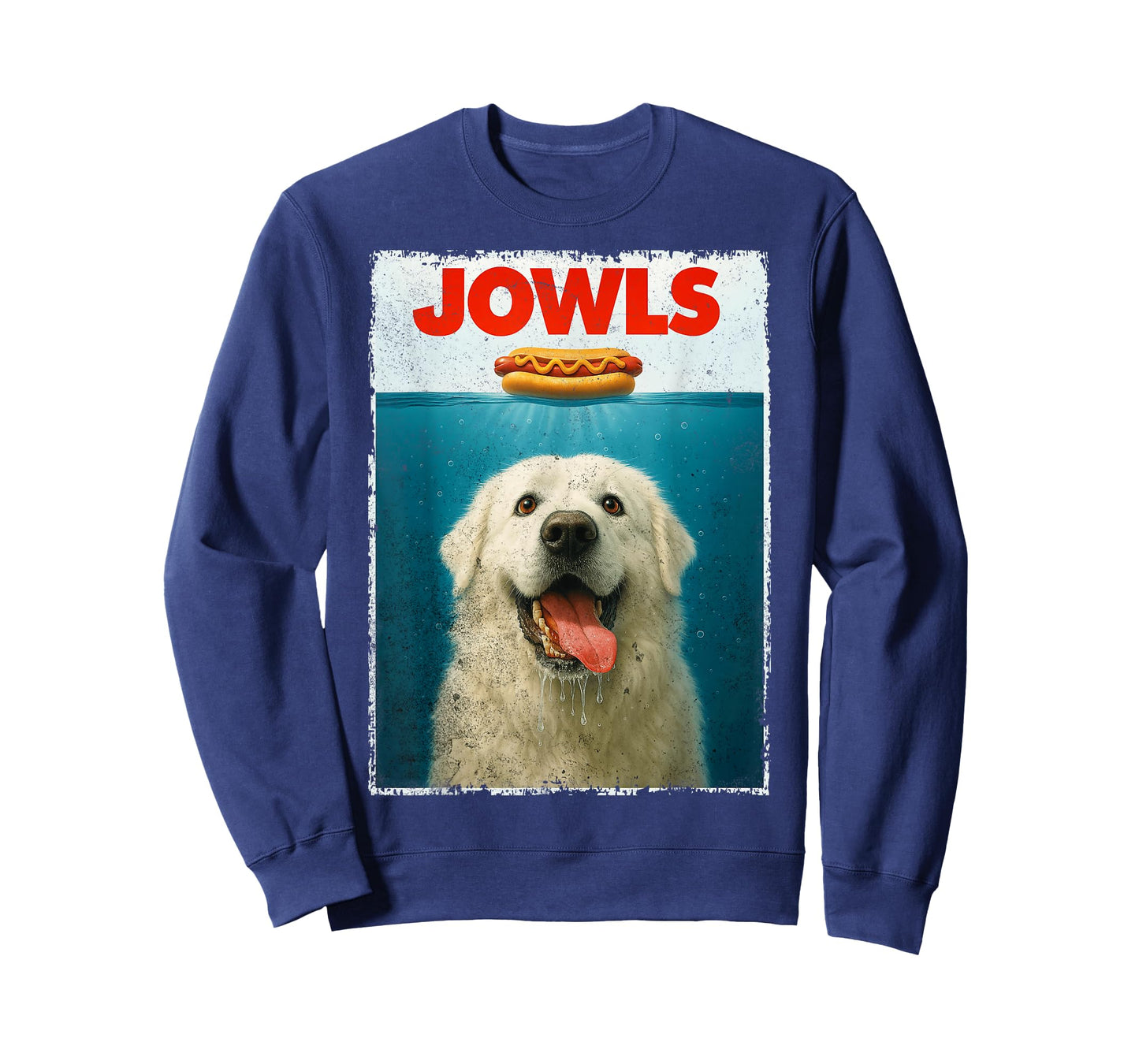 Great Pyrenees Jowls Gentle Giant Funny Dog Dad Dog Mom Top T-Shirt