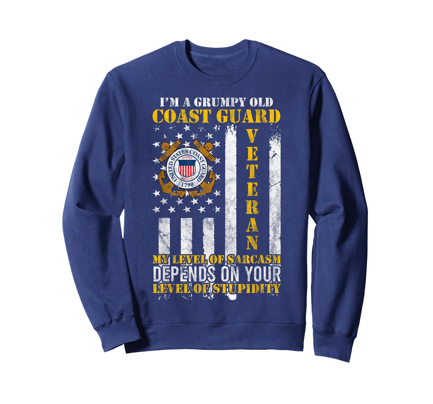 I'm a Grumpy Old Coast Guard Veteran Gift for a Veteran T-Shirt