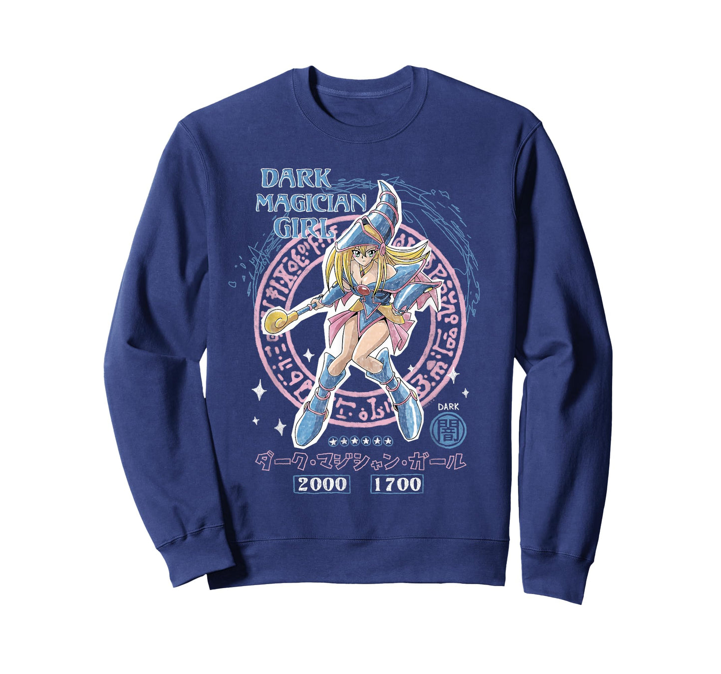 Yu-Gi-Oh! Duel Monsters Dark Magician Girl Card Pose Anime T-Shirt