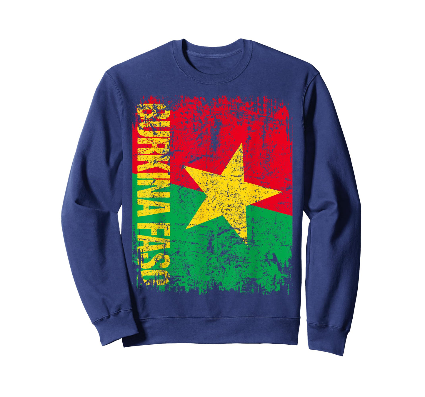 BURKINA FASO Flag Vintage Distressed BURKINA T-Shirt