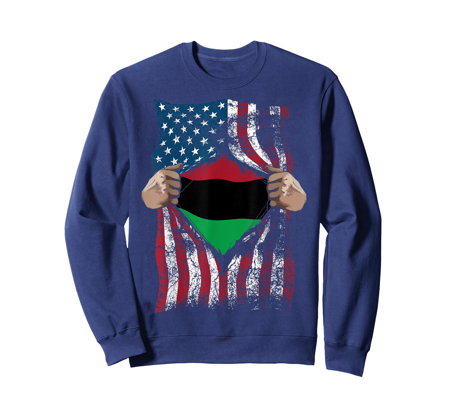 Pan African Unia Flag Shirt | Loyal Afro-Americans USA Gift T-Shirt