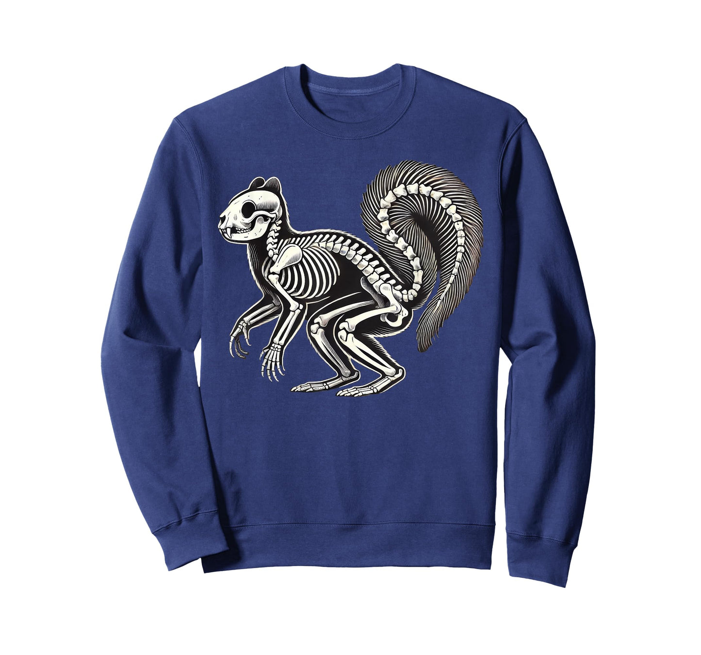 Squirrel Skeleton Halloween T-Shirt