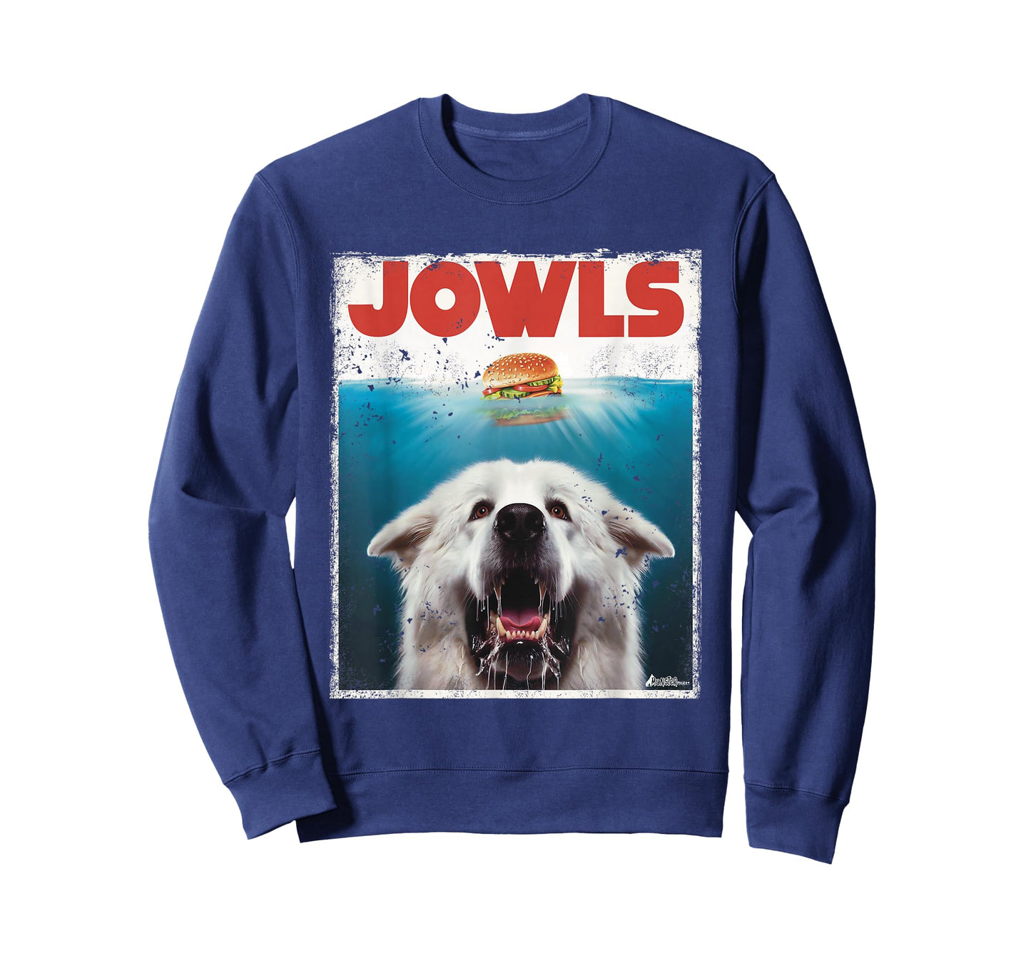Funny Great Pyrenees Jowls Burger, Gentle Giant Cute Dog Mom T-Shirt