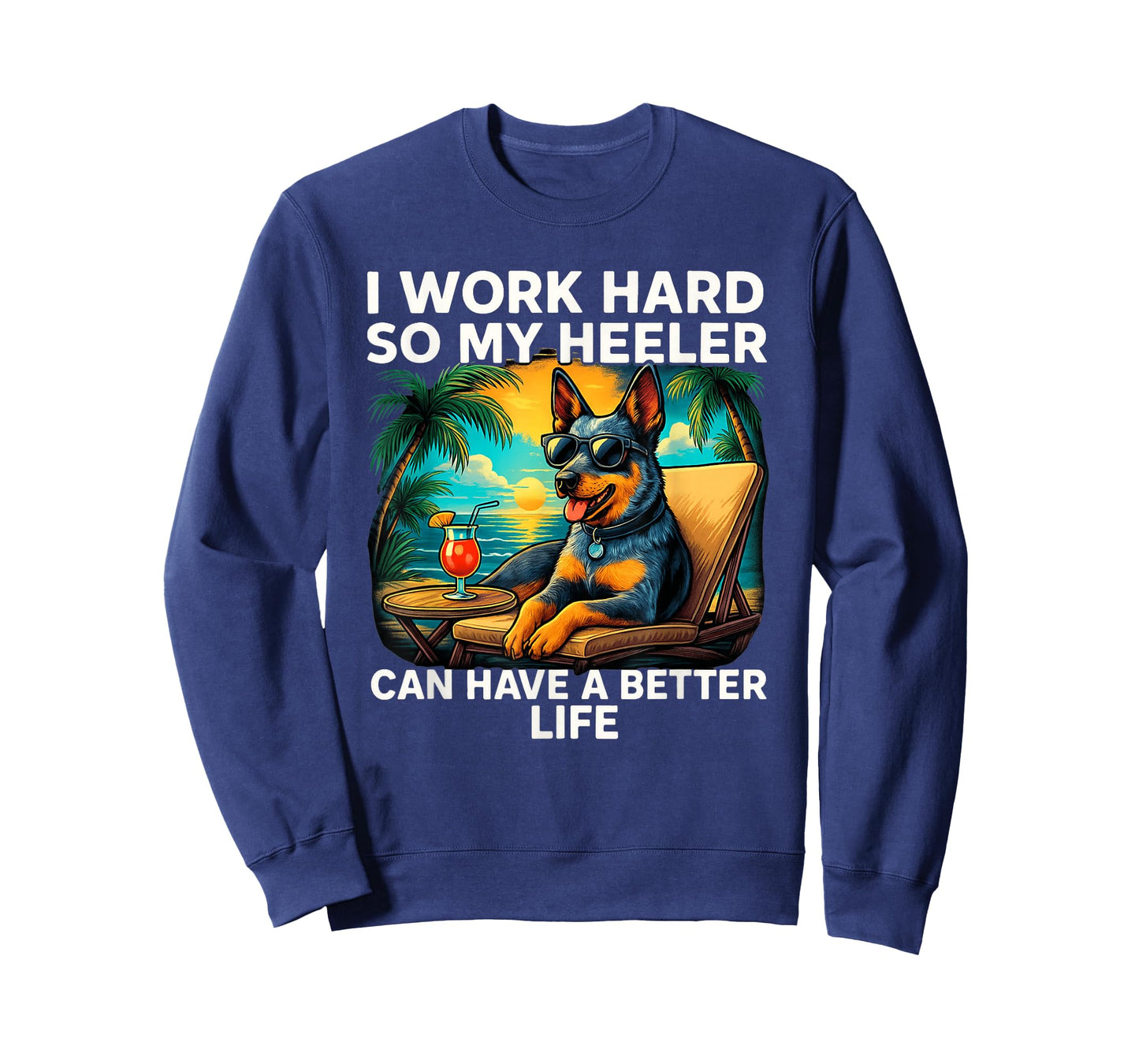 Funny Heeler Dog Design Blue Heeler Lover T-Shirt
