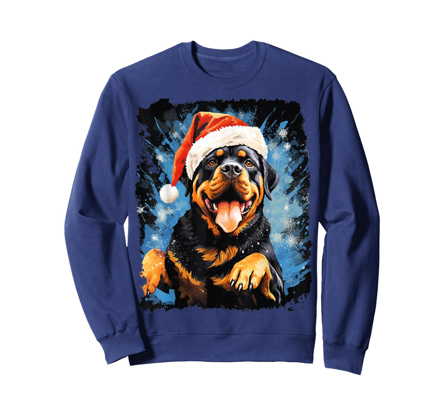 Dog Funny Rottweiler Christmas T-Shirt