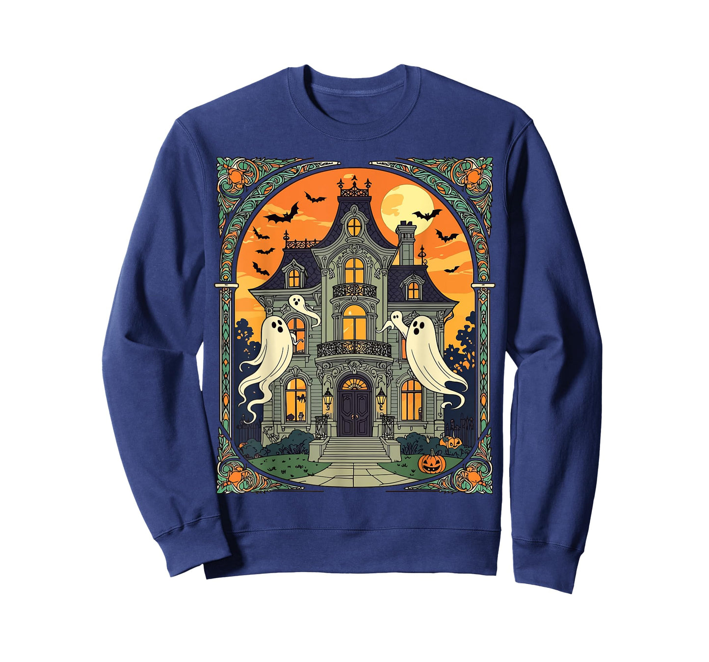 Haunted House - Creepy Crescent T-Shirt