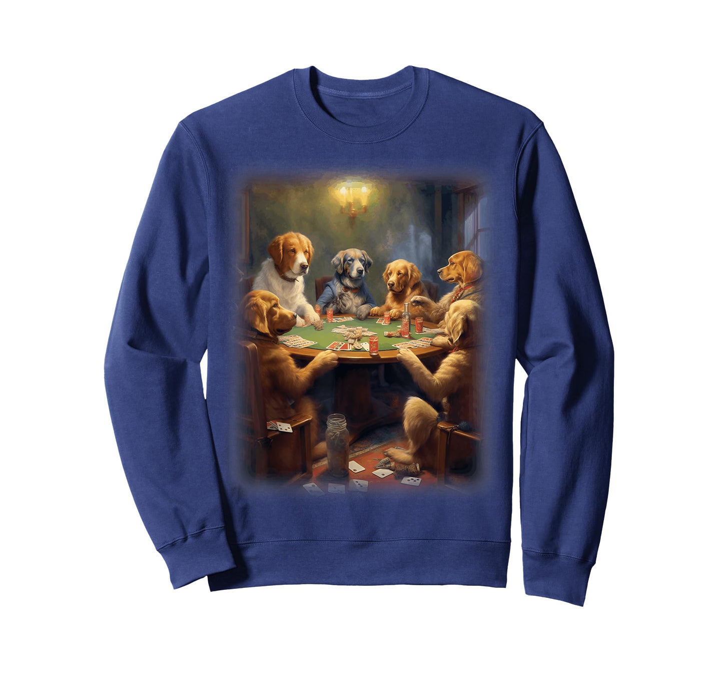 Dogs Playing Poker | A Friend in Need | Funny Dog Lover Art T-Shirt for Men Women