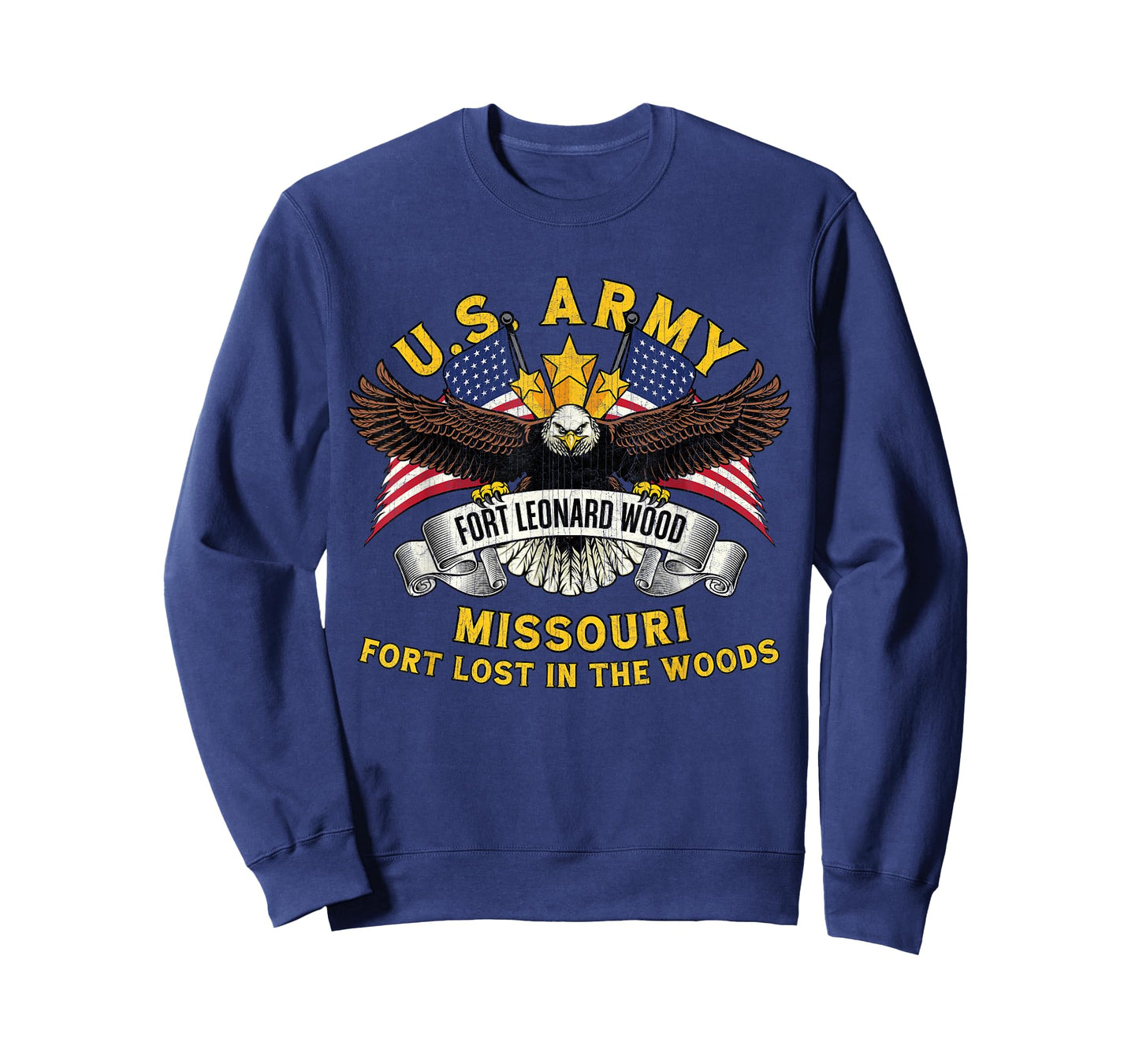 Fort Leonard Wood Missouri MO Military Base Veterans Day T-Shirt