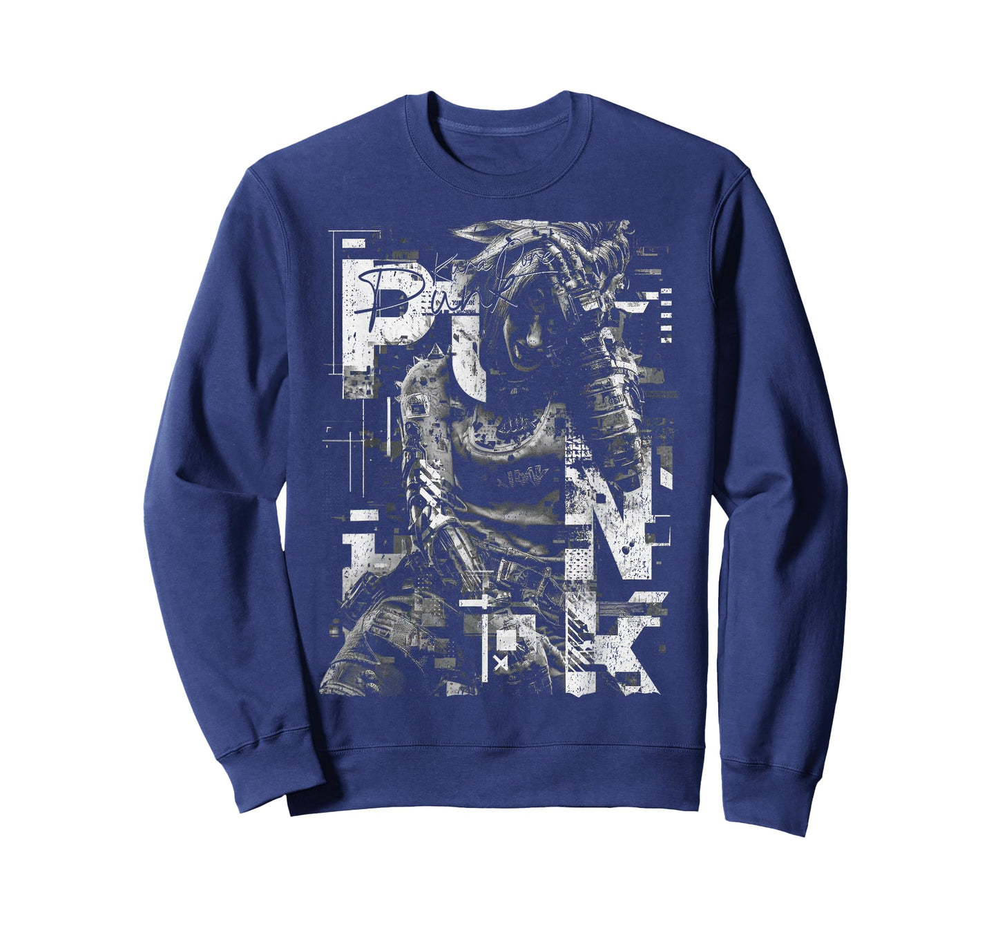 Japanese Streetwear Cyberpunk Y2K Techwear Retro Manga Anime T-Shirt