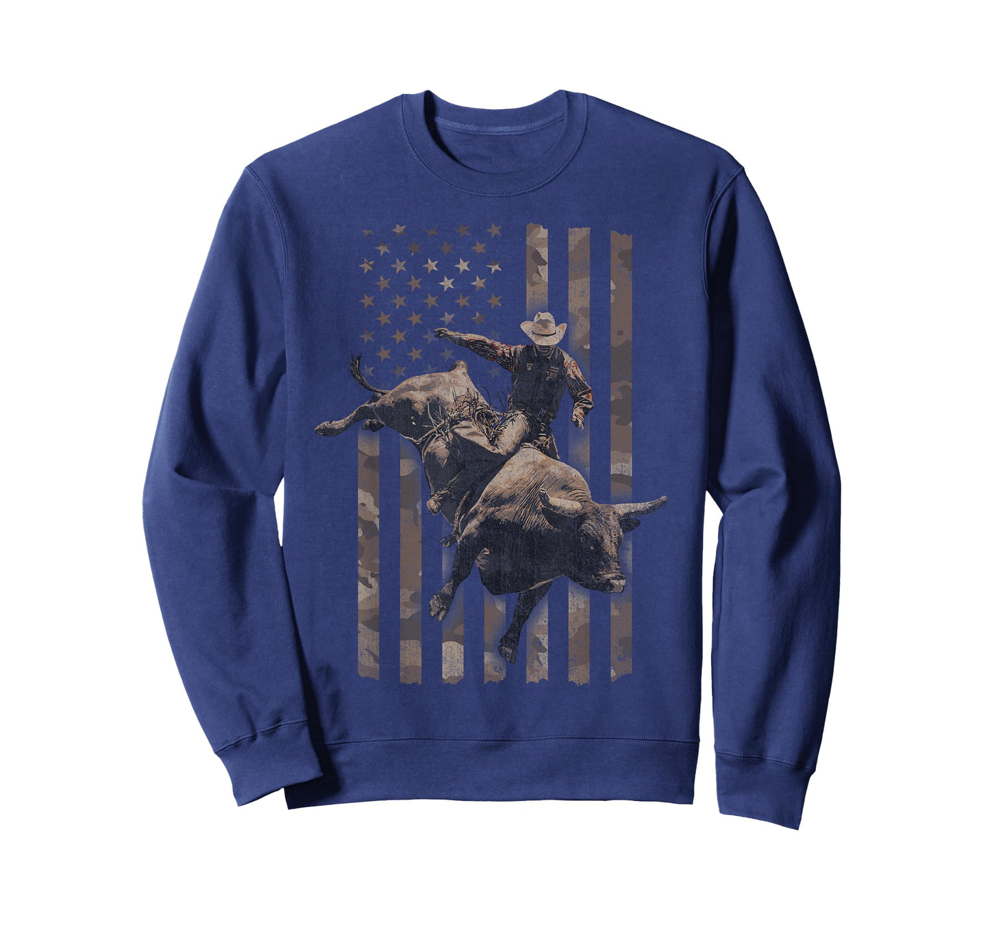 Western Rodeo American Flag T-Shirt