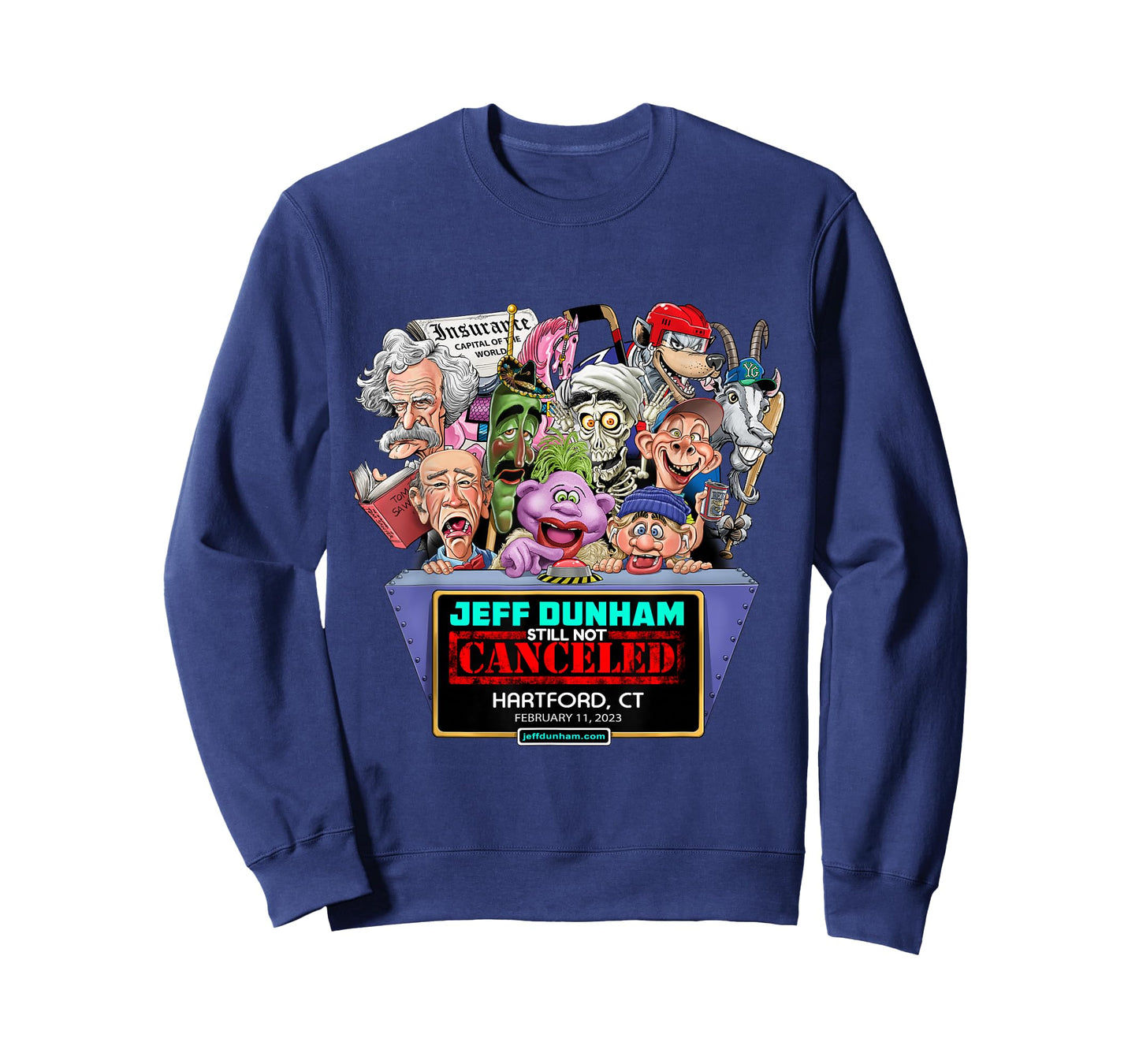 Jeff Dunham Hartford, CT (2023) T-Shirt