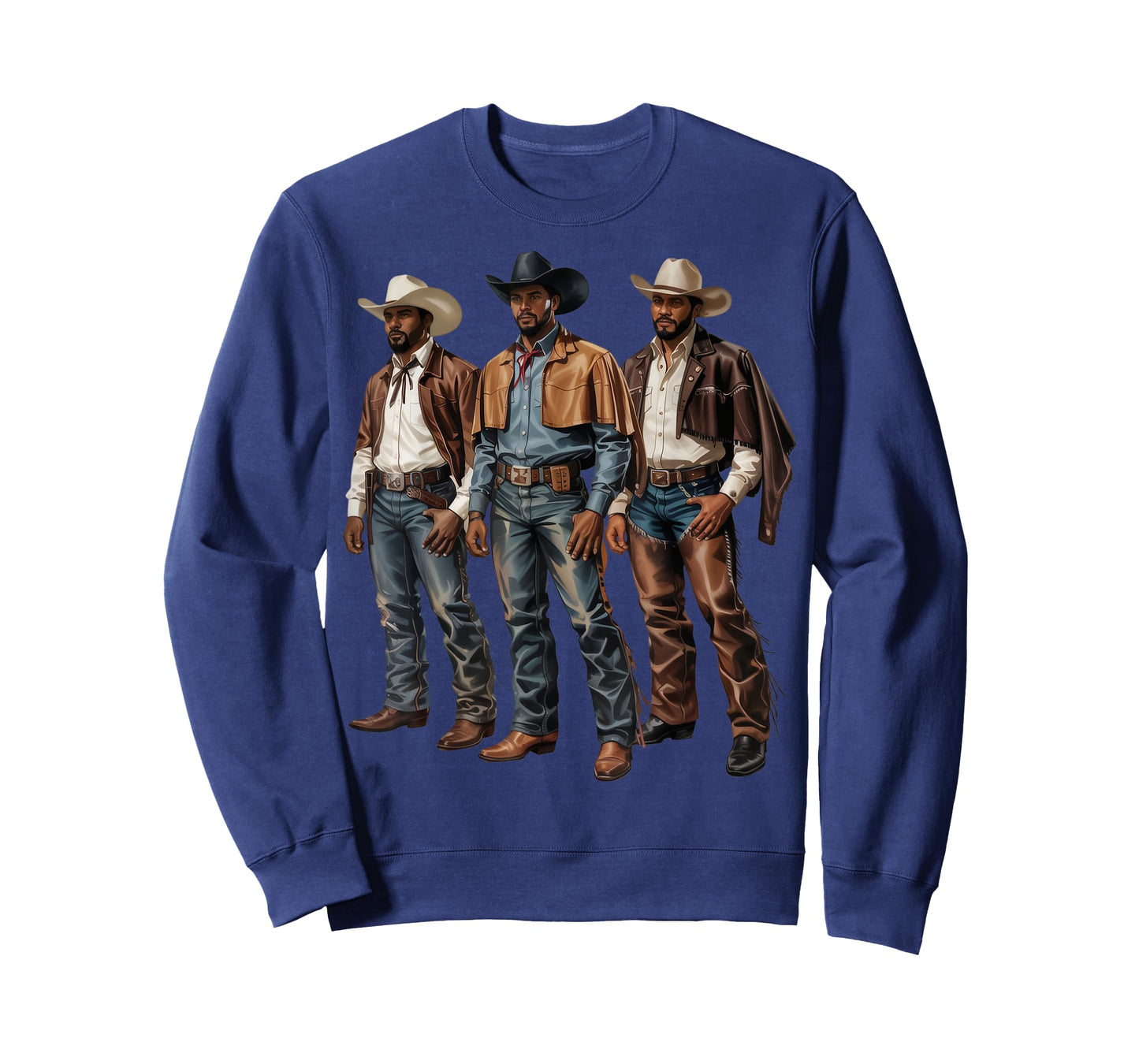 Black Cowboy Vibes Melanin Black History Texas Western Rodeo T-Shirt