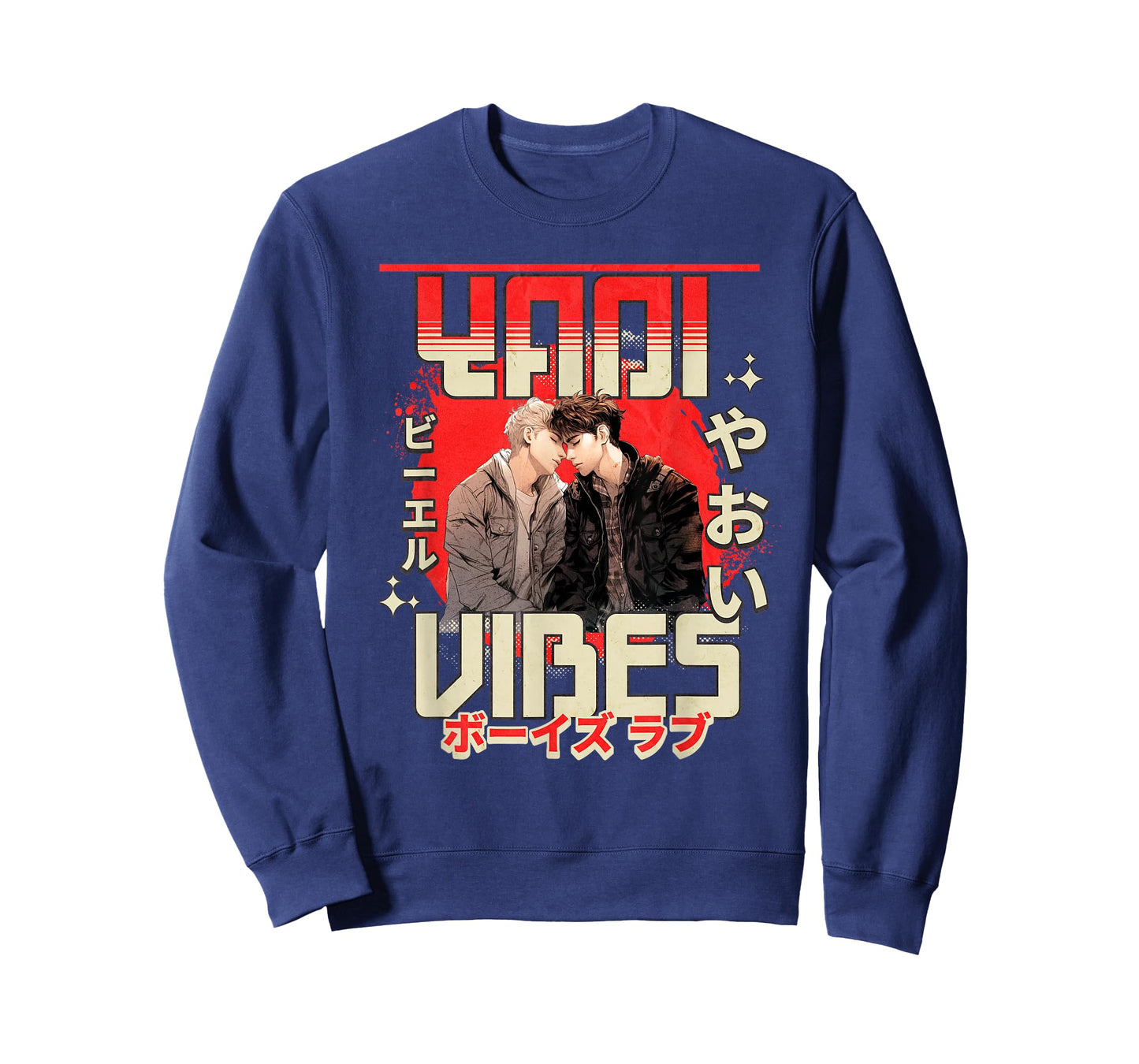 Yaoi Embrace - Japanese Boys Love Graphic T-Shirt