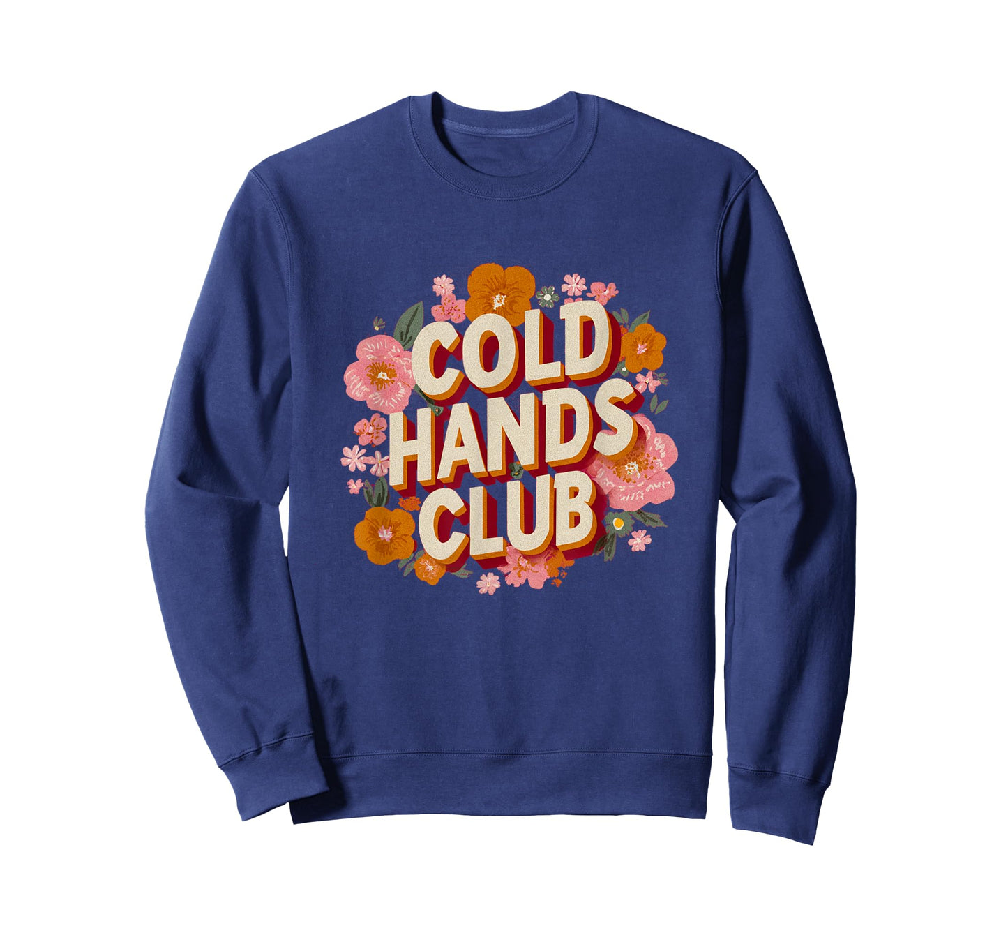 Flowery Cold Hands Club Costume T-Shirt
