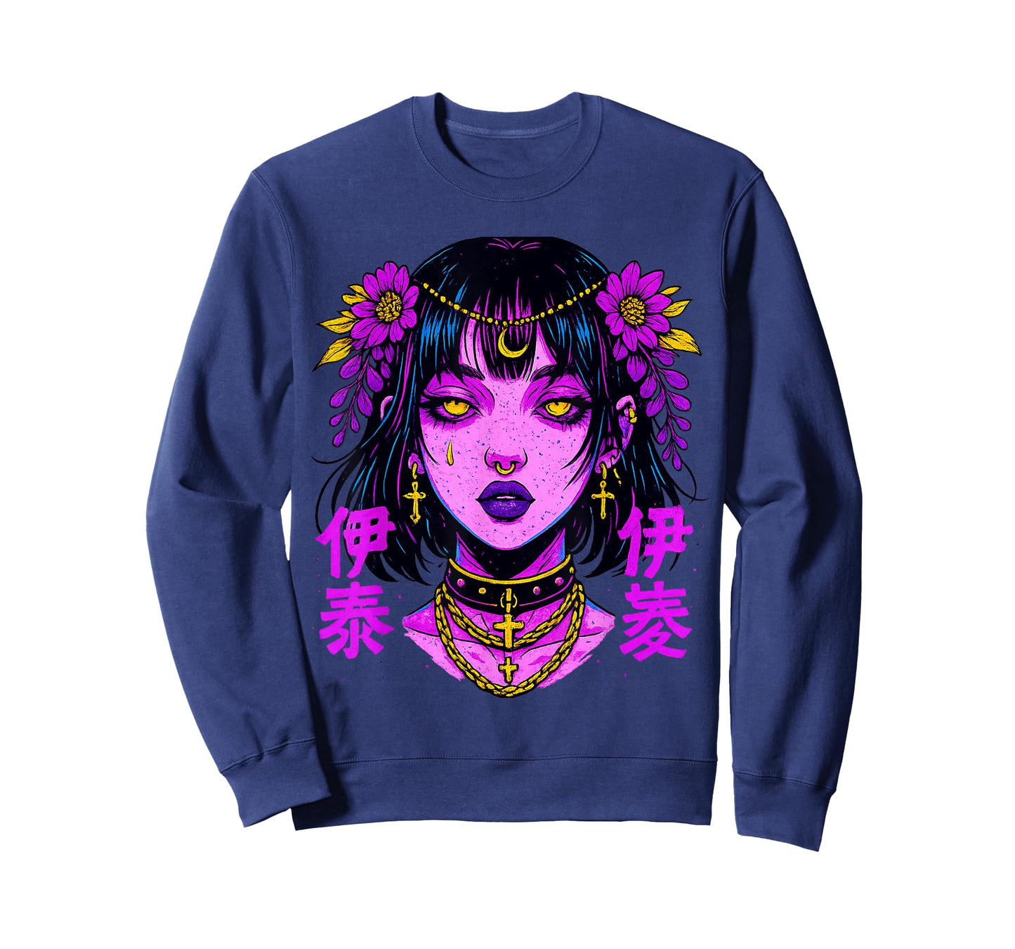 Japanese Futuristic Fashion | Retro Techwear | Anime Manga T-Shirt