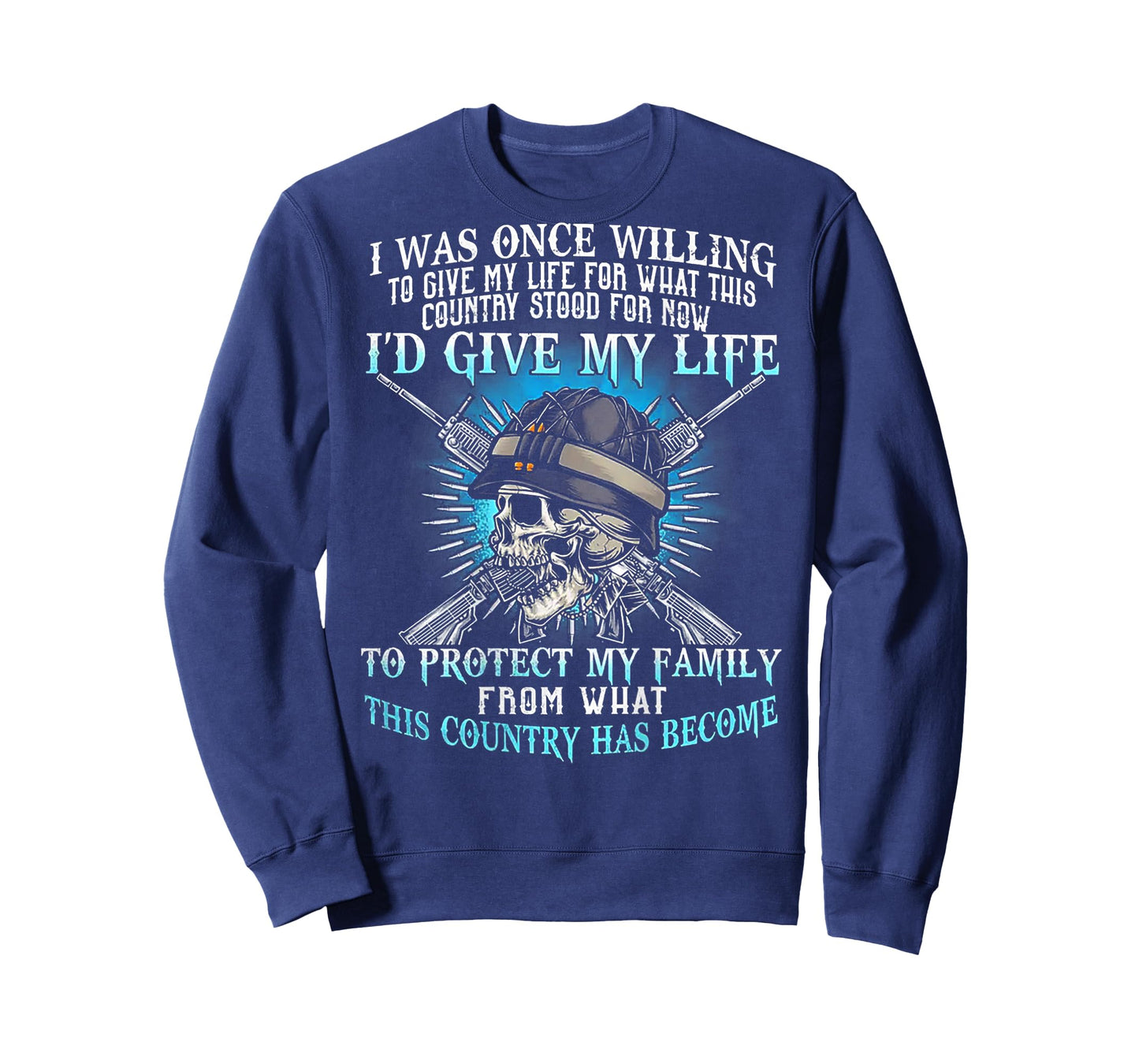 I Was Once Willing To Give My Life For This Country -on back T-Shirt