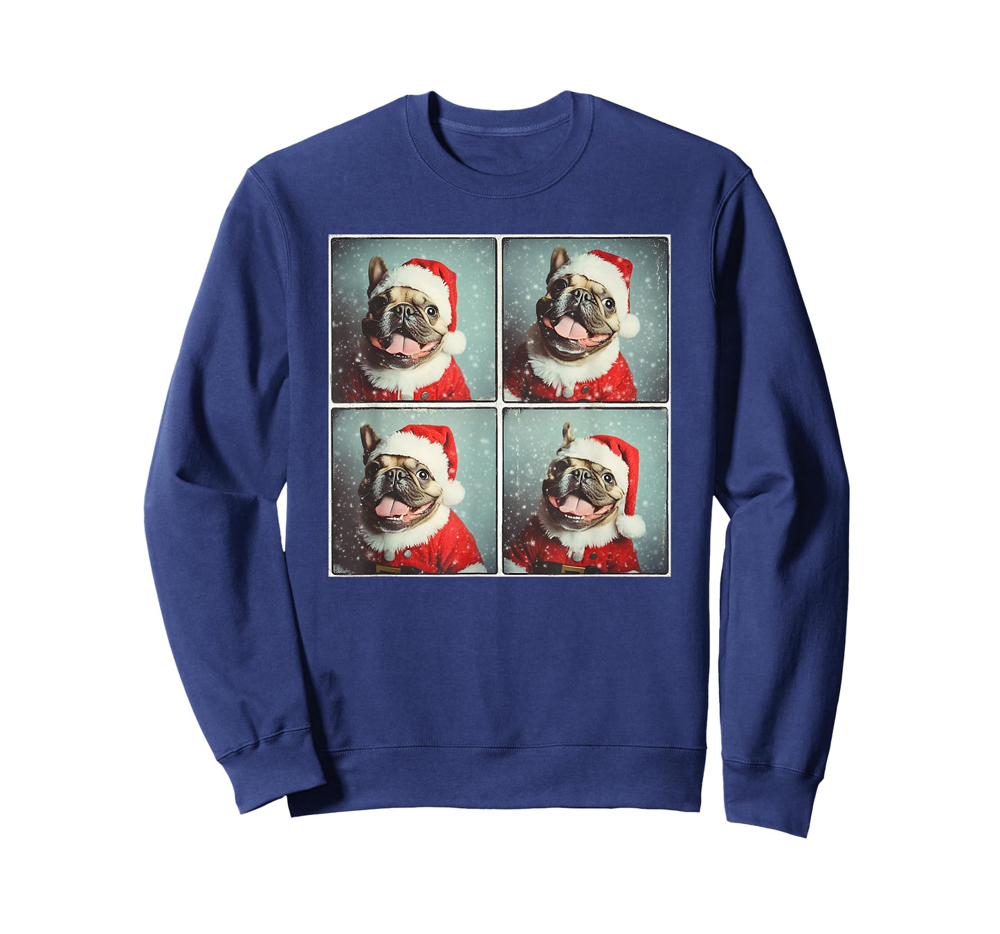 Festive Frenchie Christmas T-Shirt