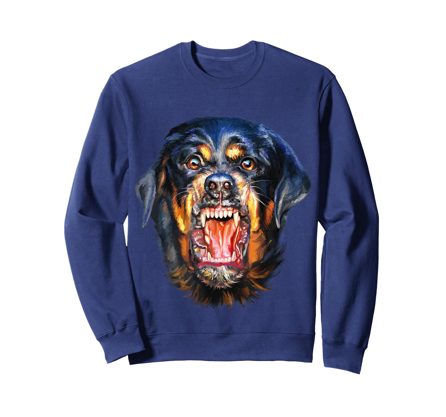 Vicious Rottweiler Dog Barking T-Shirt for Men Women Kids